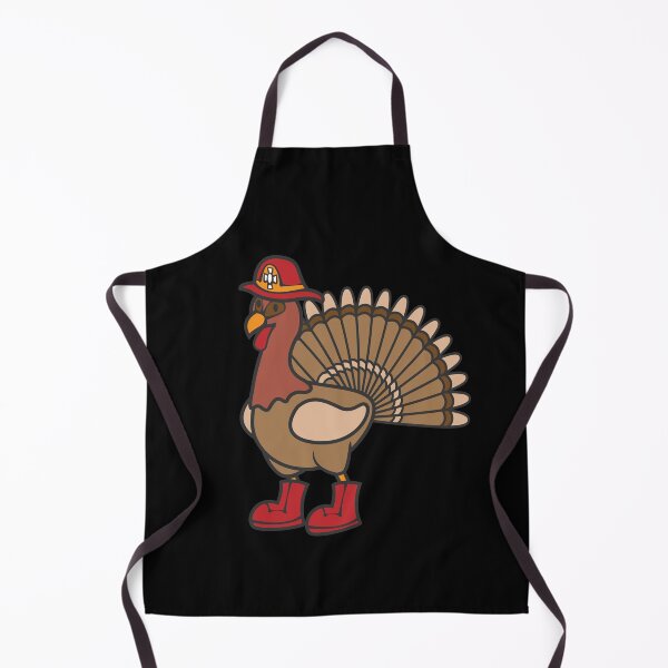 Item preview, Turkey Fireman Firefighter Thanksgiving designed and sold by EverythingKawai.