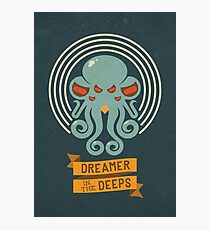 Cthulhu, Dreamer in the Deeps Photographic Print
