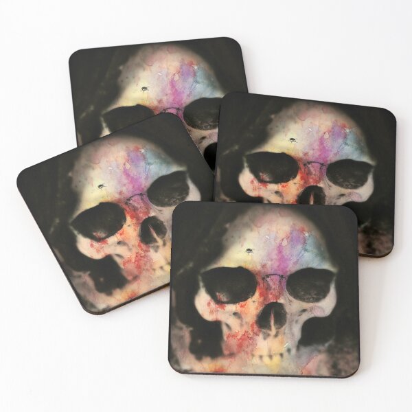 Item preview, Skull With Fly designed and sold by Dyrk Wyst Redbubble Shop.