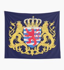 Luxembourg Coat of Arms Wall Tapestry