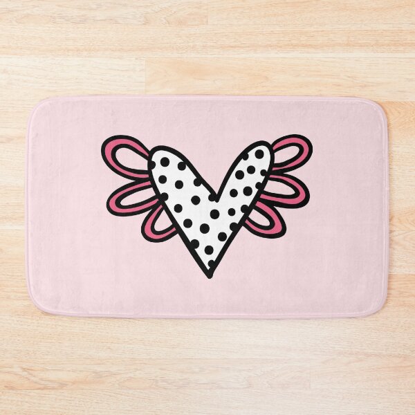 Item preview, Flying Heart White designed and sold by Glynnis Owen.