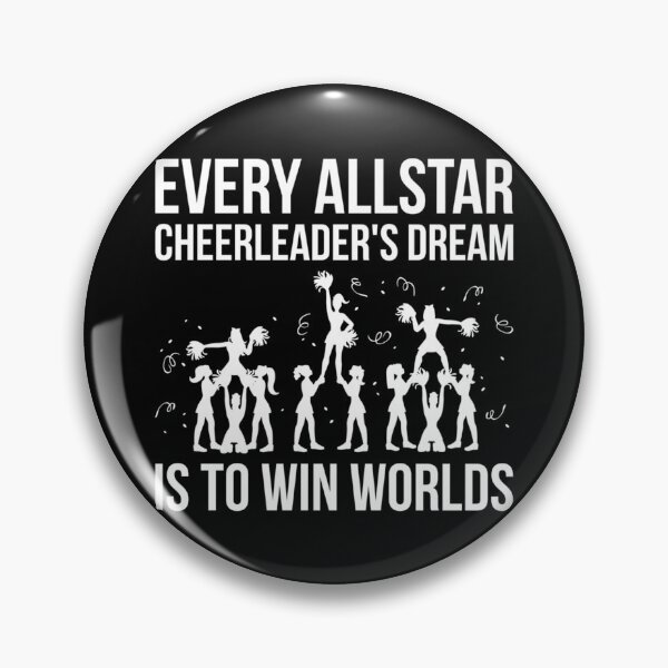 Item preview, Great Cheerleading Design Quote Allstar Cheerleader Dream Win Worlds   designed and sold by suouooRowe.