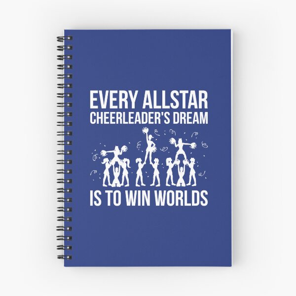 Item preview, Great Cheerleading Design Quote Allstar Cheerleader Dream Win Worlds   designed and sold by suouooRowe.