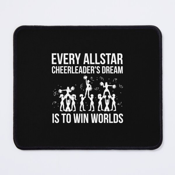 Item preview, Great Cheerleading Design Quote Allstar Cheerleader Dream Win Worlds   designed and sold by suouooRowe.
