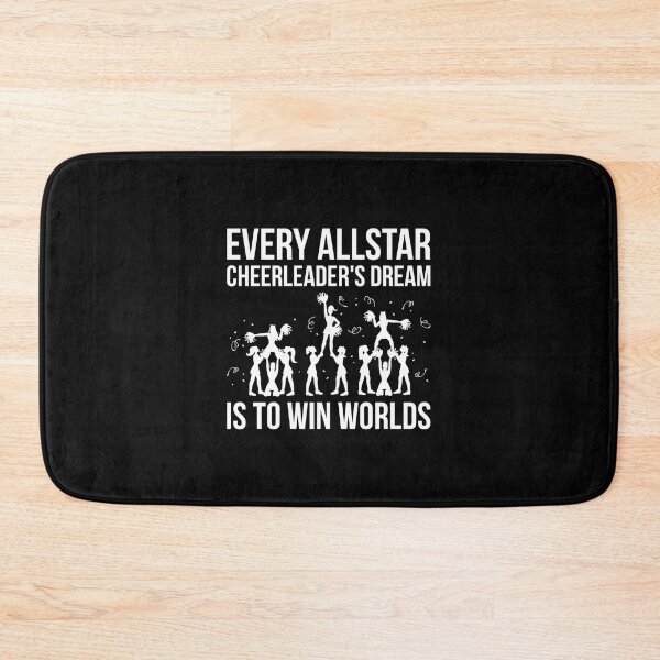 Item preview, Great Cheerleading Design Quote Allstar Cheerleader Dream Win Worlds   designed and sold by suouooRowe.