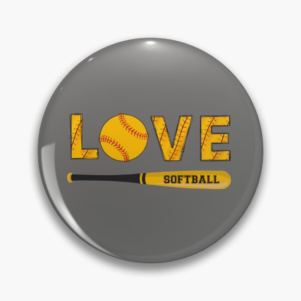 Item preview, Love Softball Graphic Saying for Teen Girls and Women designed and sold by R&BApparel.