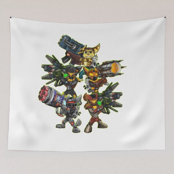 Item preview, Hardship Mischievous Shooting Alluring 4 Ratchet And Clank Vintage designed and sold by ChesneySingharp.