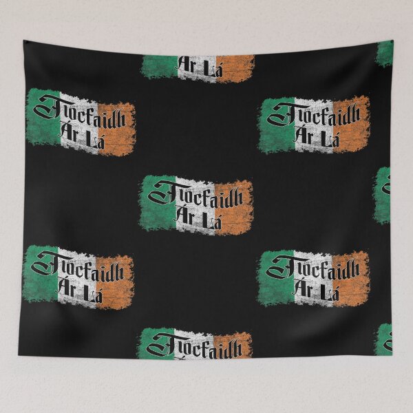 Item preview, Tiocfaidh Ar La Vintage Ireland Irish Flag designed and sold by Boudreau Mcvey.