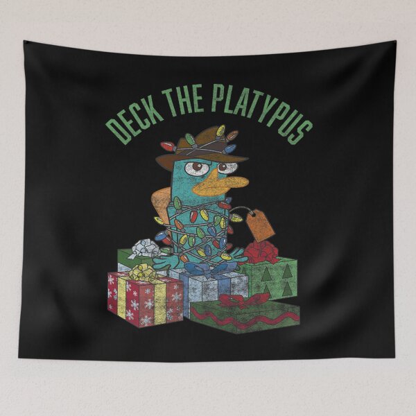 Item preview, Christmas Perry Deck The Platypus designed and sold by JenniferBuehler.