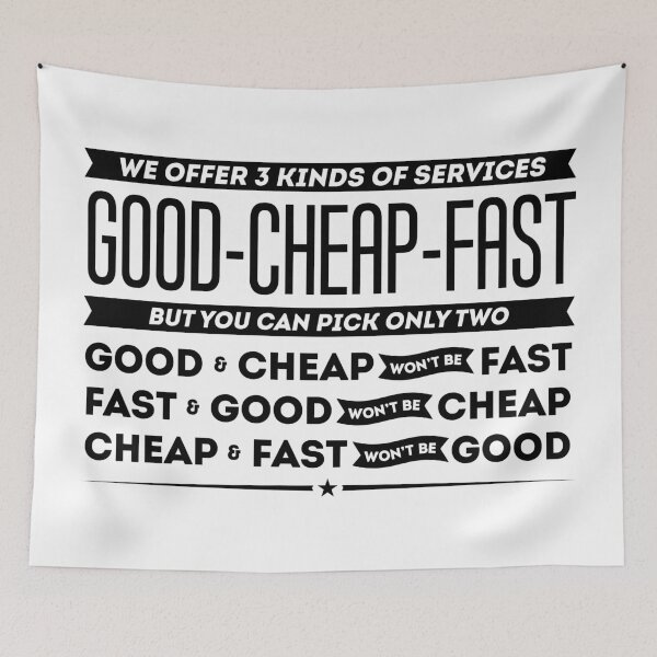 Item preview, Good Cheap Fast designed and sold by Twice-in-Saigon.