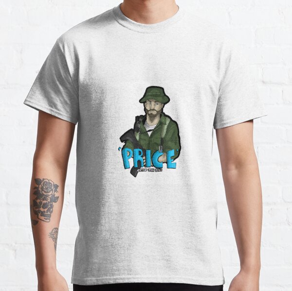 Call Of Duty Ghosts T Shirts Redbubble - roblox captain price shirt