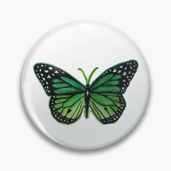 Item preview, Realistic green butterfly designed and sold by sarahbailey_art.