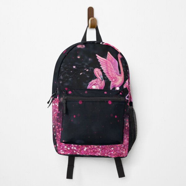 Item preview, Flamingo Friends Life Is Better Stunning Glitter Pink designed and sold by ESTRELLA49.