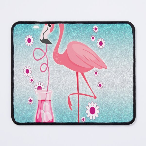 Item preview, Flamingo Life Is With Better Friends Gorgeous Glitter Pink designed and sold by ESTRELLA49.