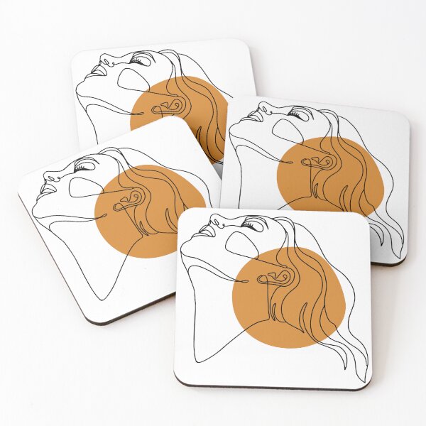 Item preview, Minimalist Feminine Line Art, Woman Line Art designed and sold by andieartco.