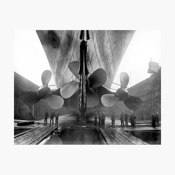 Item preview, Titanic’s Propellers designed and sold by warishellstore.