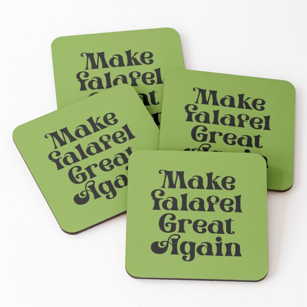 Item preview, Make Falafel Great Again - Fancy, Bold Black designed and sold by Chubuter.