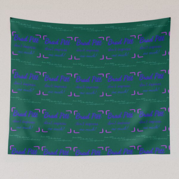Item preview, Brad Pitt vs Jensen Ackles   designed and sold by BurlyOutdoors.
