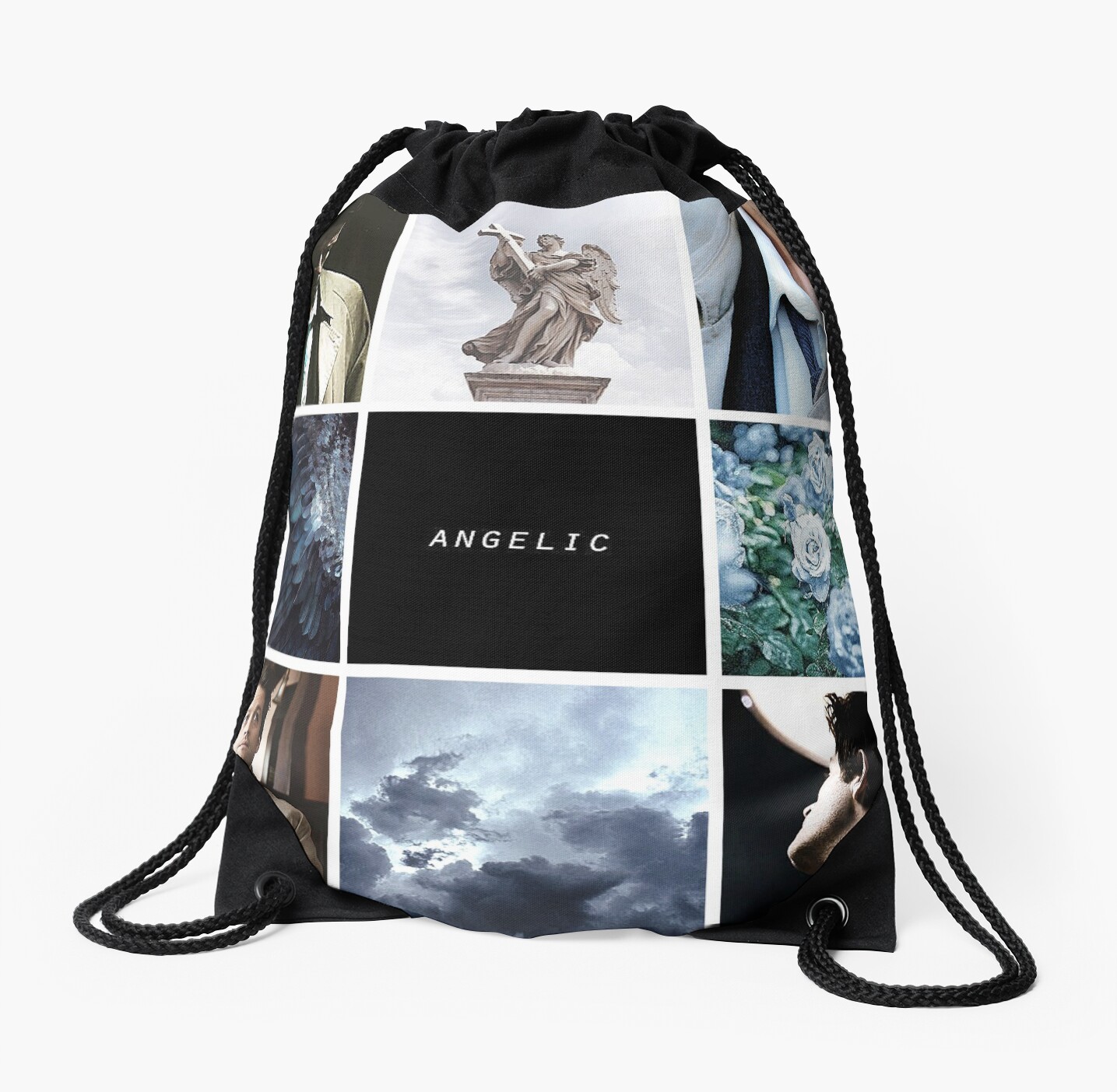 "Aesthetic Cas" Drawstring Bag by serenabritin Redbubble