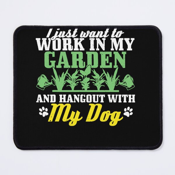 Item preview, Gardening Work In Garden Hangout With Dog T-shirt designed and sold by JoseMoody3031.