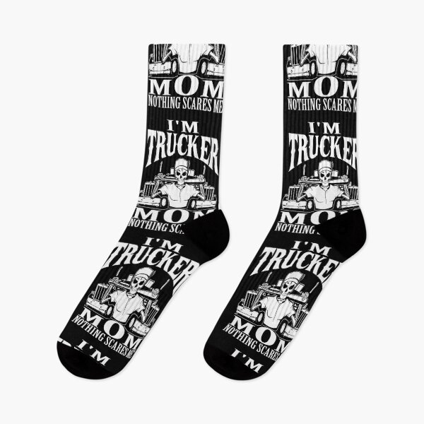 Item preview, I'm A Trucker Mom Nothing Scares Me designed and sold by RNDR.