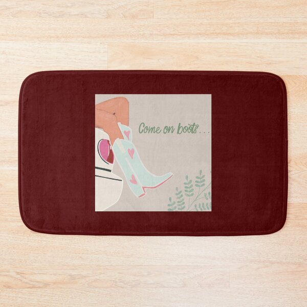 Item preview, Come on boots country cowgirl design print    designed and sold by BurlyOutdoors.