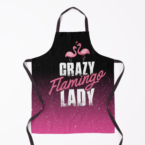 Item preview, Crazy Flamingo Lady Glitter designed and sold by ESTRELLA49.