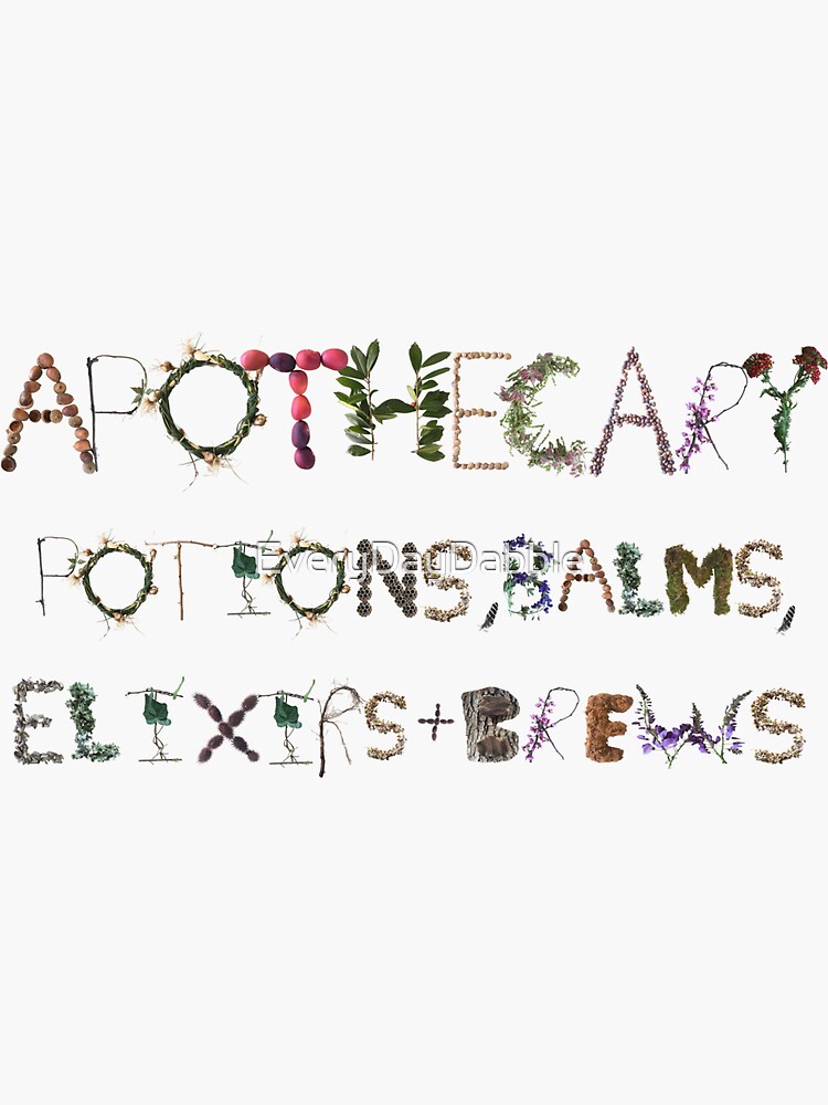 Herbal Apothecary Stickers