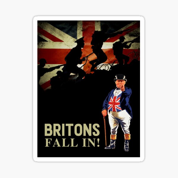 Item preview, Britons • Fall In! ~ John Bull designed and sold by ToyoYukimura.