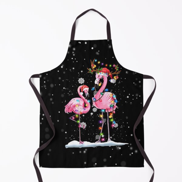 Item preview, Christmas Flamingo Stunning Glitter Black designed and sold by ESTRELLA49.