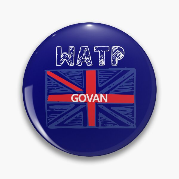 Item preview, Glasgow Rangers FC WATP Merch Blue designed and sold by CTTDesigns.