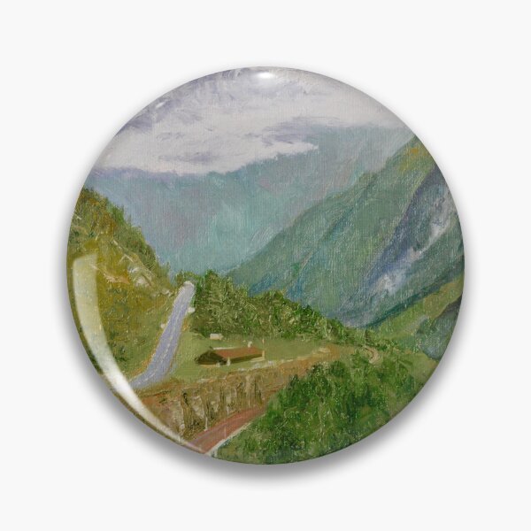 Item preview, The Gotthard Pass in Switzerland designed and sold by Dai Wynn Fine Art.