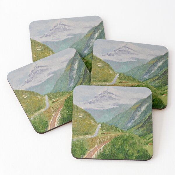 Item preview, The Gotthard Pass in Switzerland designed and sold by Dai Wynn Fine Art.