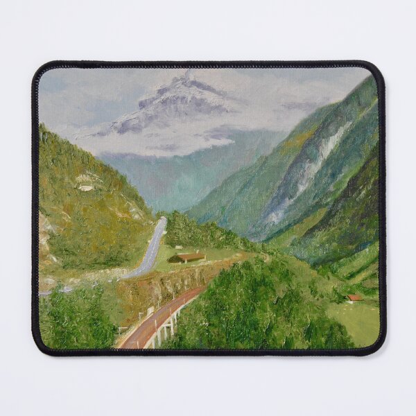 Item preview, The Gotthard Pass in Switzerland designed and sold by Dai Wynn Fine Art.