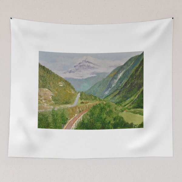 Item preview, The Gotthard Pass in Switzerland designed and sold by Dai Wynn Fine Art.