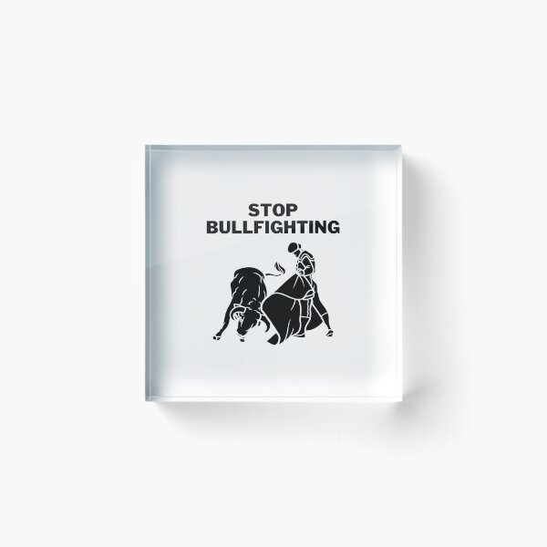 Item preview, Stop Bullfighting designed and sold by PurpleTank.