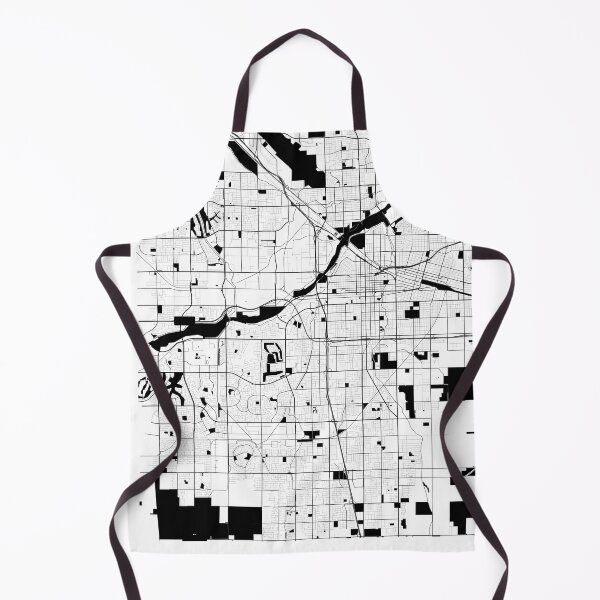 Item preview, Bakersfield Black white Map Art California USA designed and sold by EpicMaps.