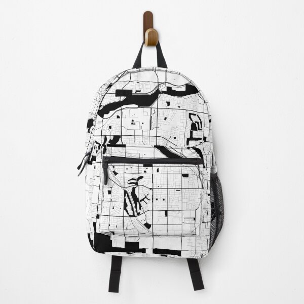 Item preview, Bakersfield Black white Map Art California USA designed and sold by EpicMaps.