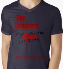 The Departed Minimalist Design Men's V-Neck T-Shirt