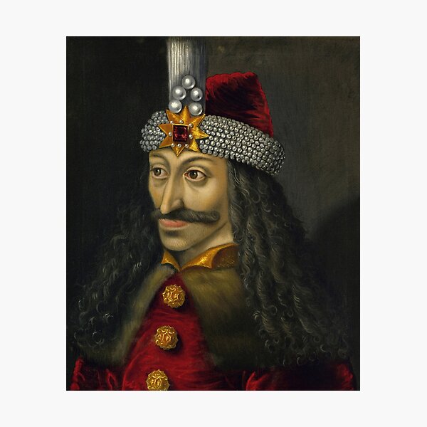 Item preview, Vlad the Impaler Portrait designed and sold by warishellstore.