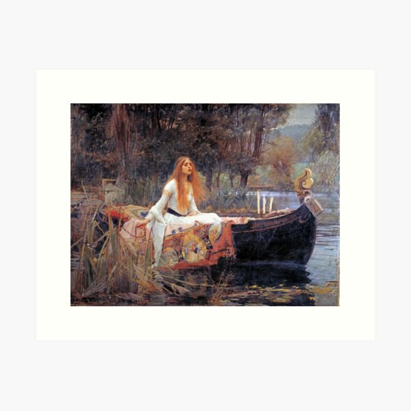 Item preview, John William Waterhouse The Lady of Shalott designed and sold by BestPaintings.