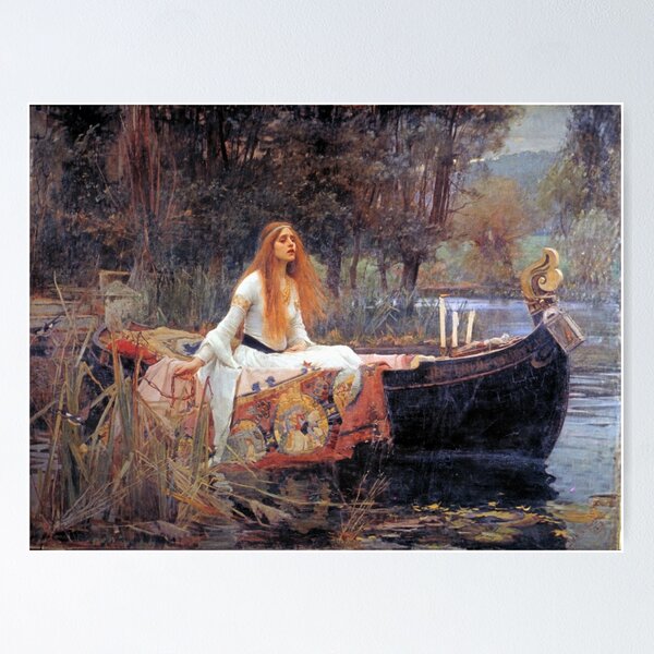 Home Decor Art Print on Canvas John William Waterhouse Redhead