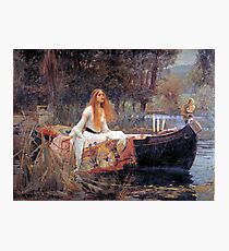 John William Waterhouse The Lady of Shalott Photographic Print