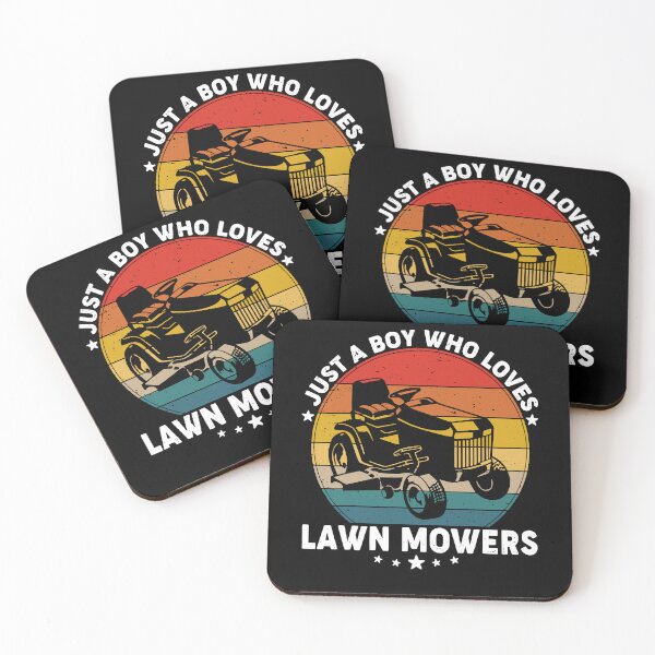 Item preview, Funny Gardening Farmer Just a Boy who Loves Lawn Mowers T-shirt designed and sold by JoseMoody3031.