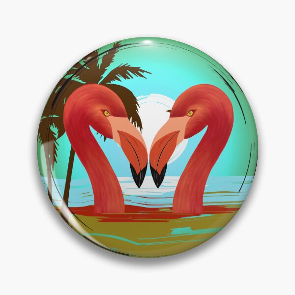 Item preview, Vintage Flamingos designed and sold by Astralia.