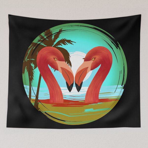 Item preview, Vintage Flamingos designed and sold by Astralia.