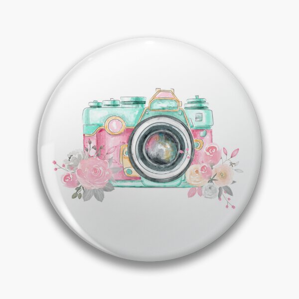 Item preview, Camera with flowers designed and sold by Irina Fomichova.