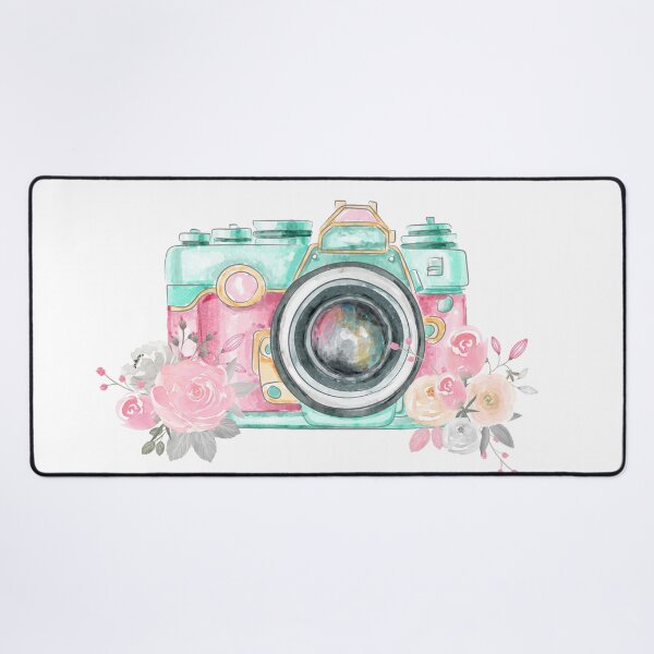 Item preview, Camera with flowers designed and sold by Irina Fomichova.