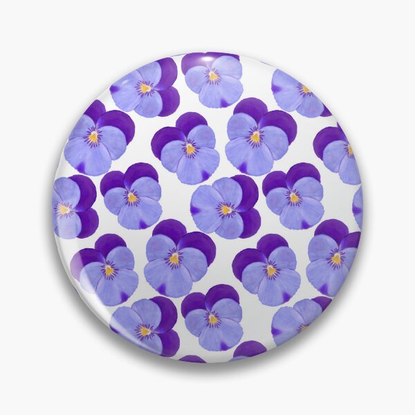 Item preview, Purple Pansy Flower Pattern designed and sold by Kraina.