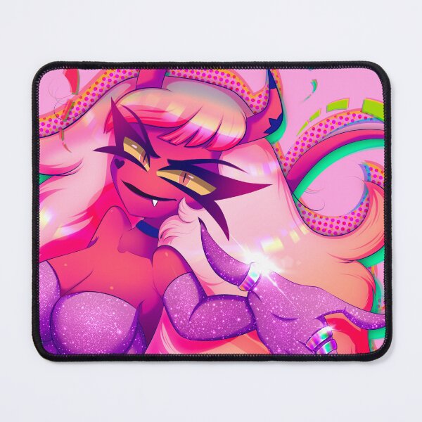 Item preview, Verosika Mayday anime glittery colorful neon art by Succucrazy designed and sold by Succucrazy.
